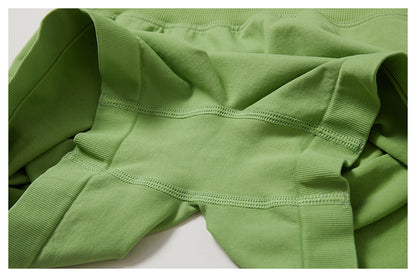 Seamless Strap Back Shorts Set