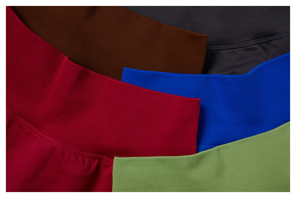 Seamless Strap Back Shorts Set