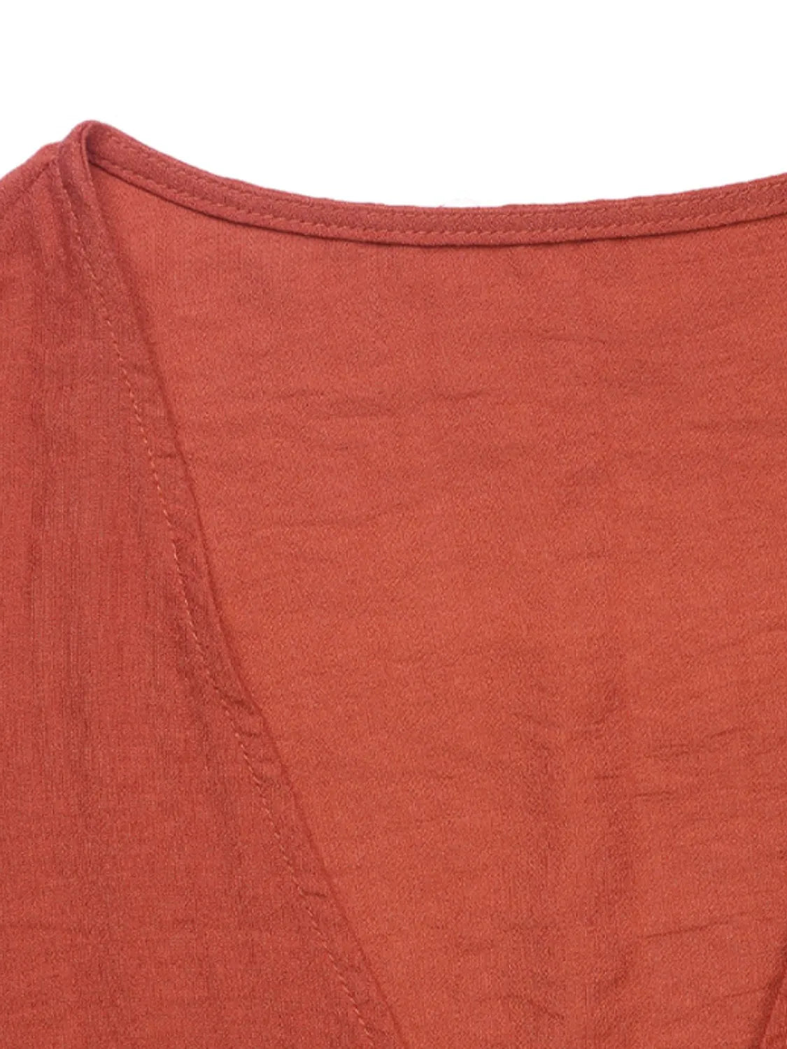 Casual two-piece loungewear set for women shirt close up
