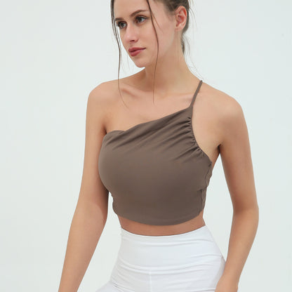 One Strap Twisted Top