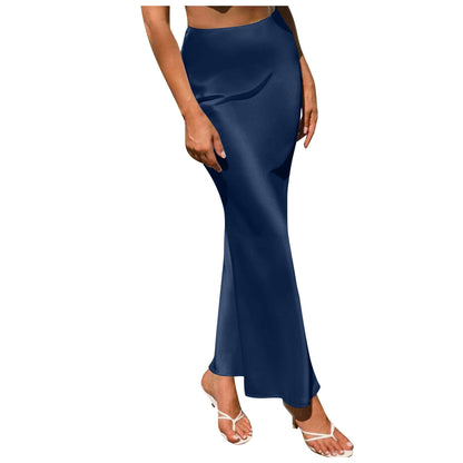 Silky Textured Skirt
