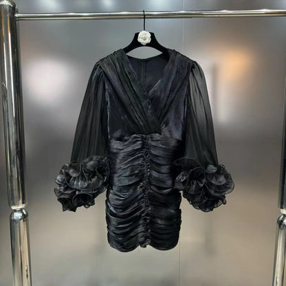 Three-dimensional Flower Dress