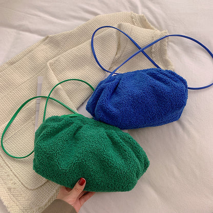 Lamb Wool Cloud Bag