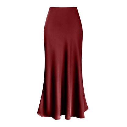 Silky Textured Skirt
