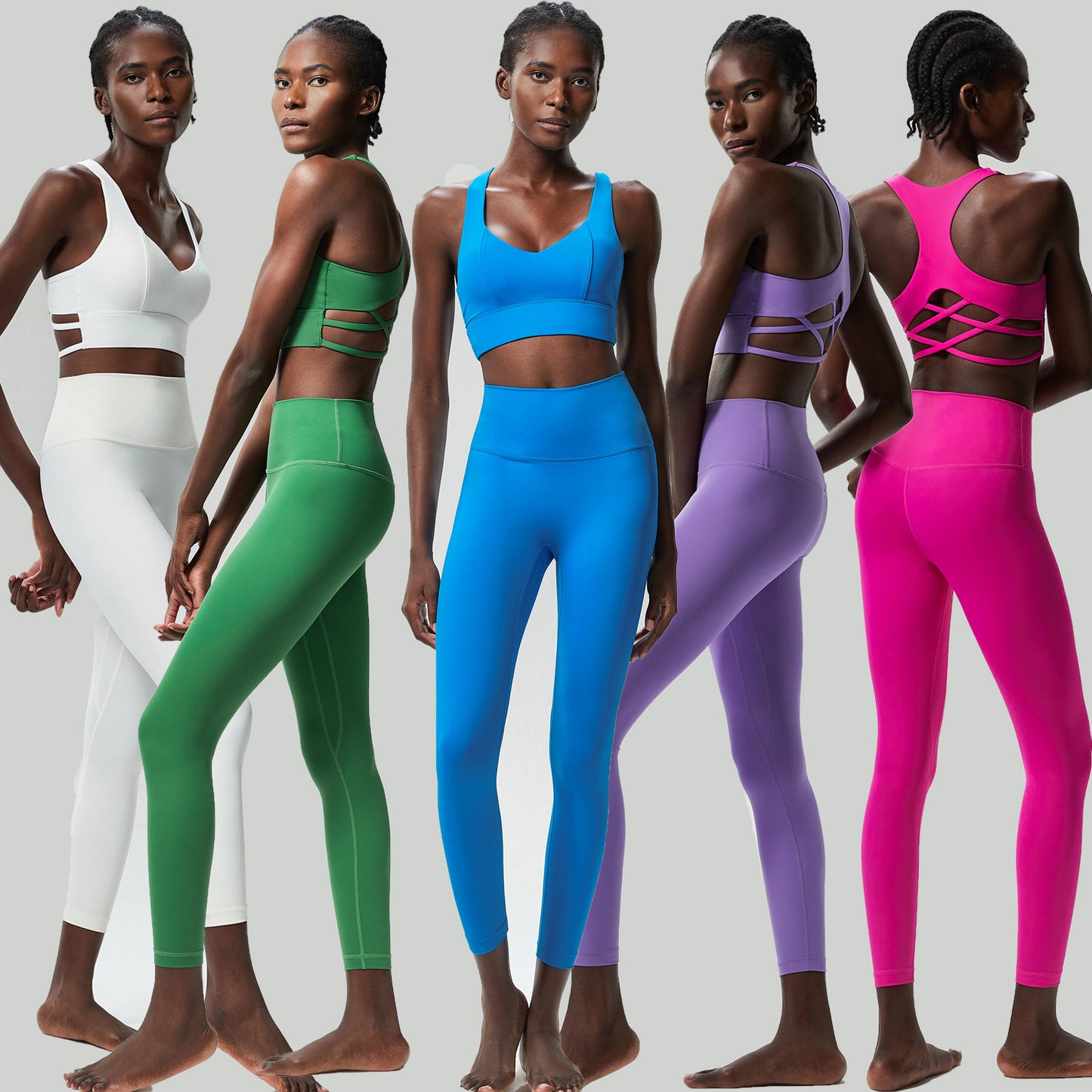 Low Back Cut Out Legging Set