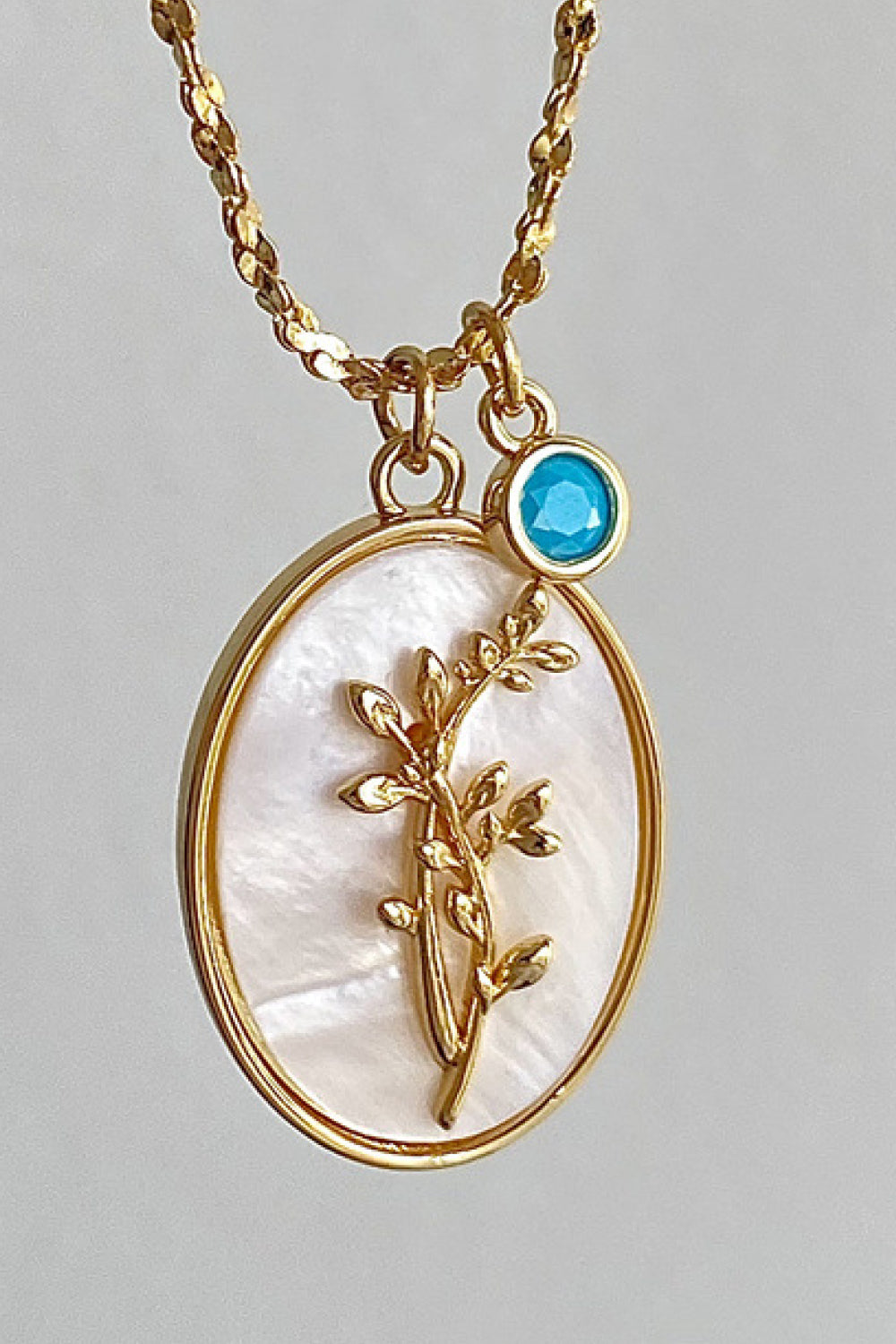 14K gold plated pendant necklaces with feminine floral design