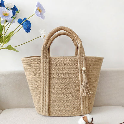 Cotton Rope Woven Bag