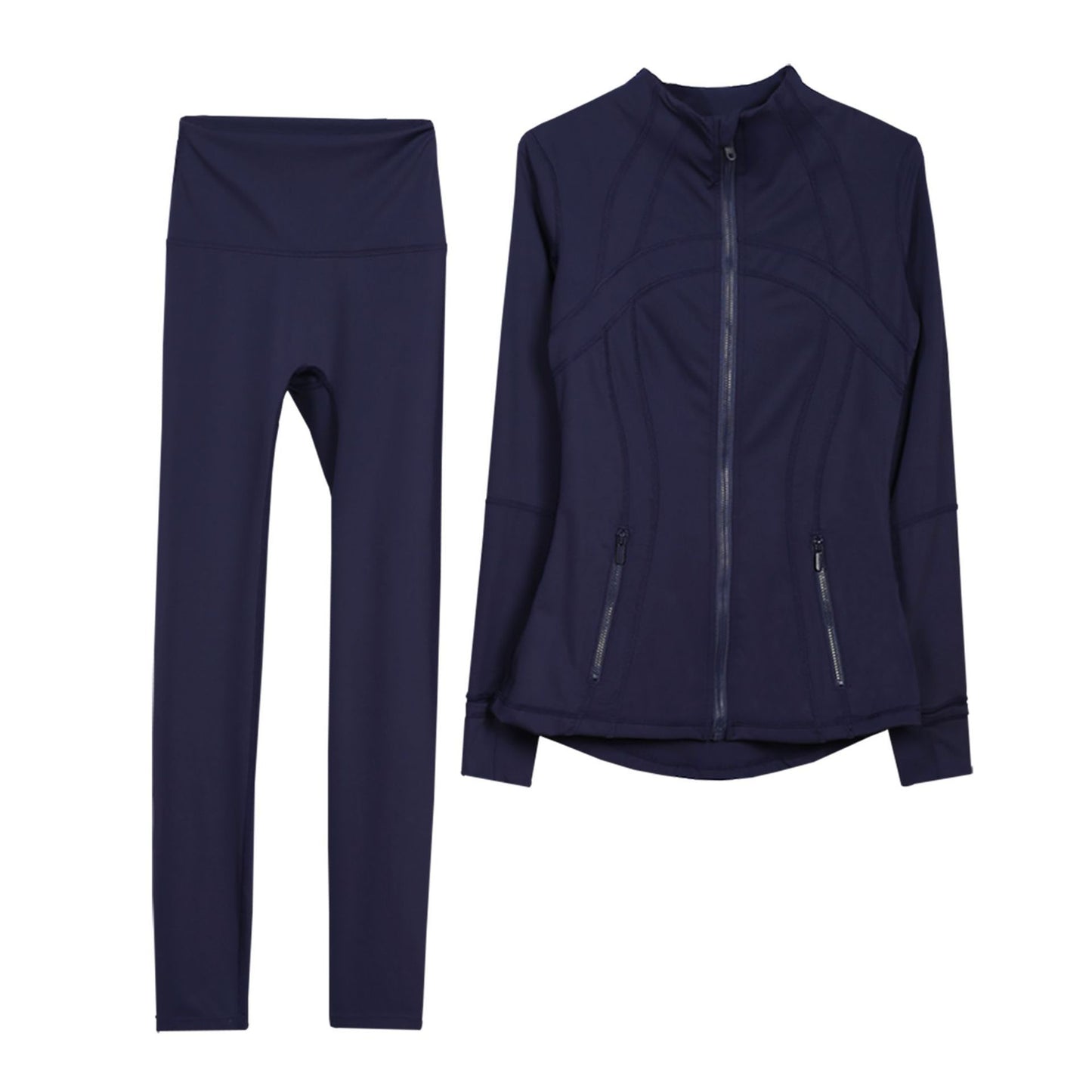 Sports jacket legging Set navy blue