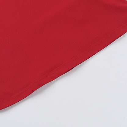 Cloud Oblique Shoulder Fitted Shirt