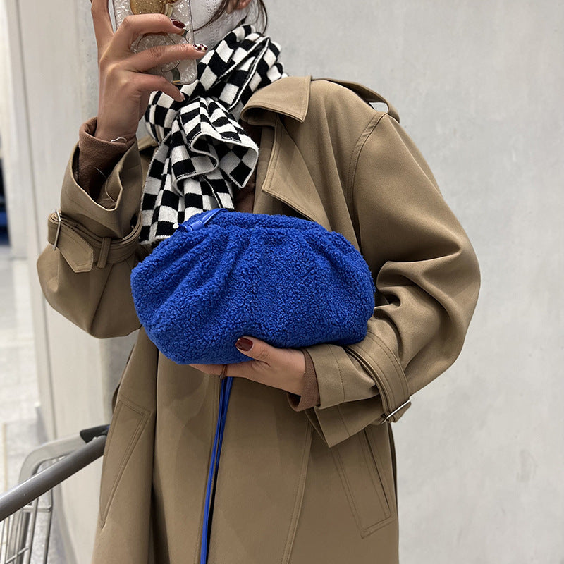 Lamb Wool Cloud Bag