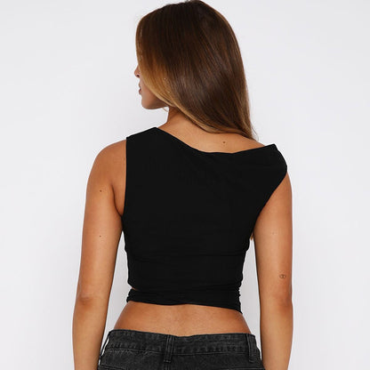 Asymmetrical Slim Fit Top
