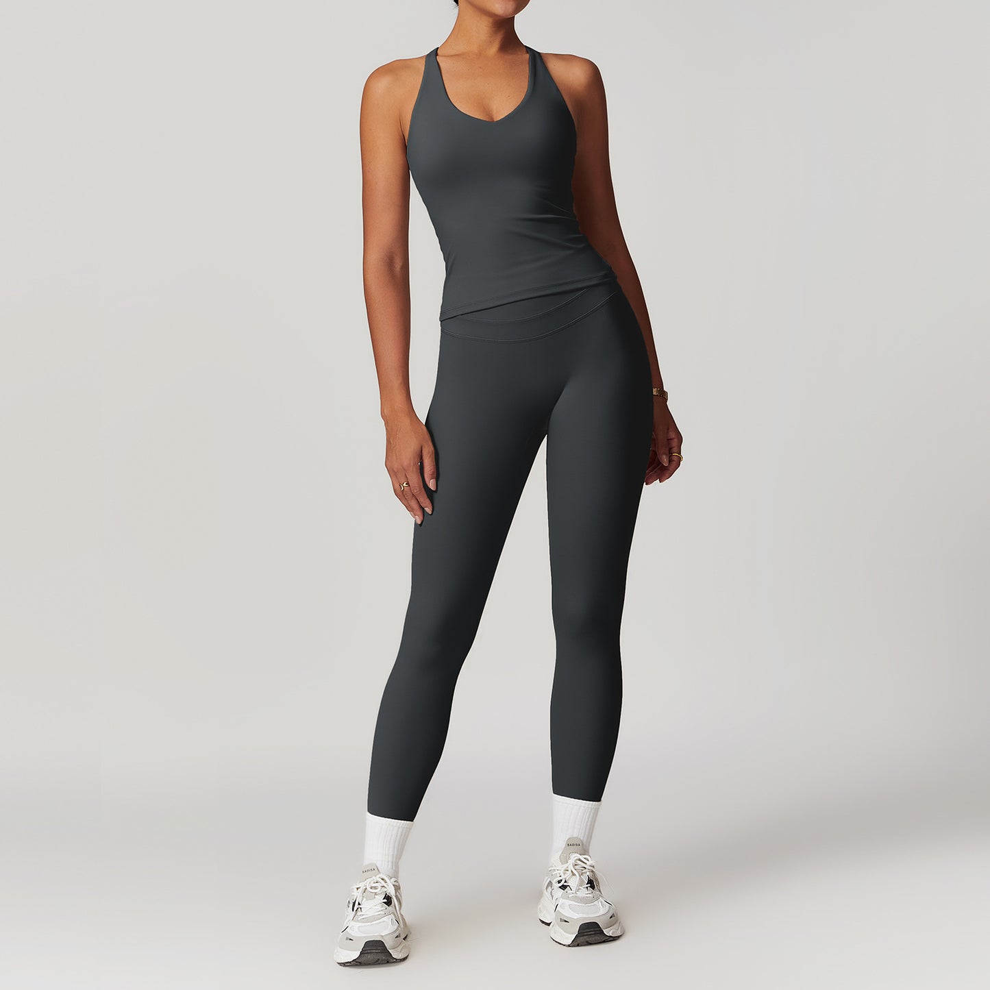 Stretch Brushed Short Sleeve Set
