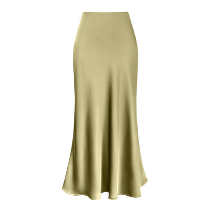 Silky Textured Skirt