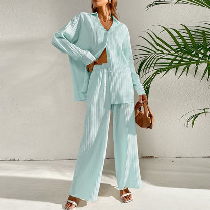 Loose Casual Long Sleeve Set