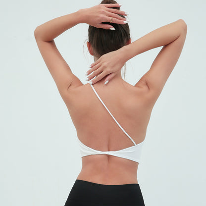 One Strap Twisted Top