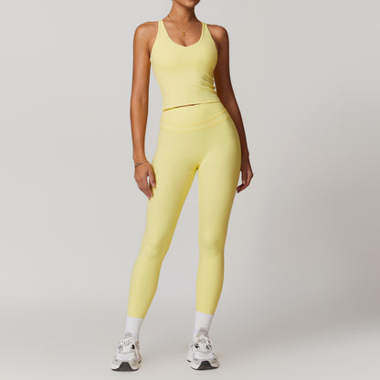 Stretch Brushed Short Sleeve Set