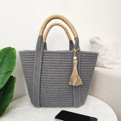 Cotton Rope Woven Bag