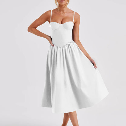 Retro Long Court Style Dress