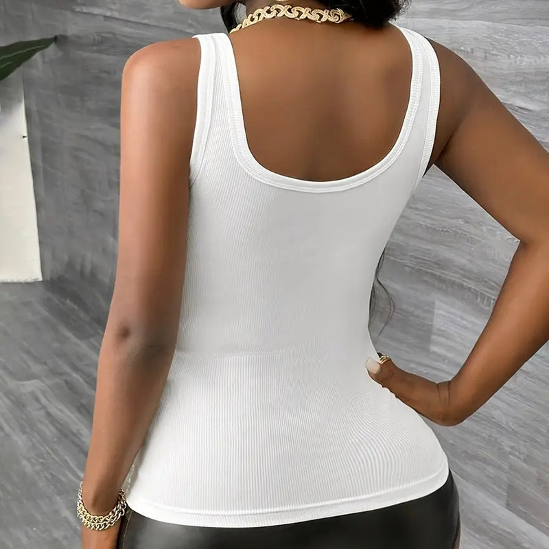 3-Pack Ribbed Slim Fit Tank Tops