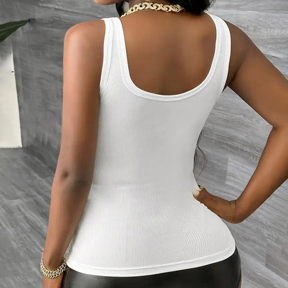 3-Pack Ribbed Slim Fit Tank Tops