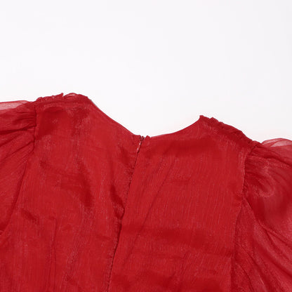 Three-dimensional Flower Dress