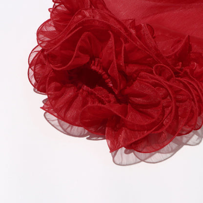 Three-dimensional Flower Dress