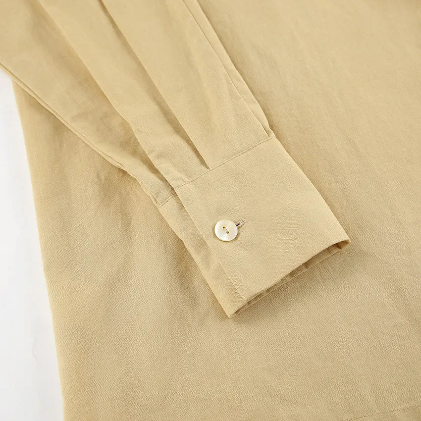 Khaki Tie Up Two-piece