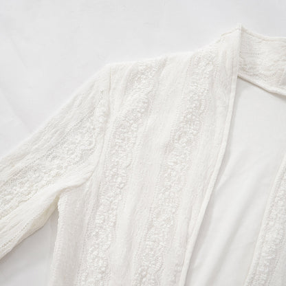 Low Collar Lace Top