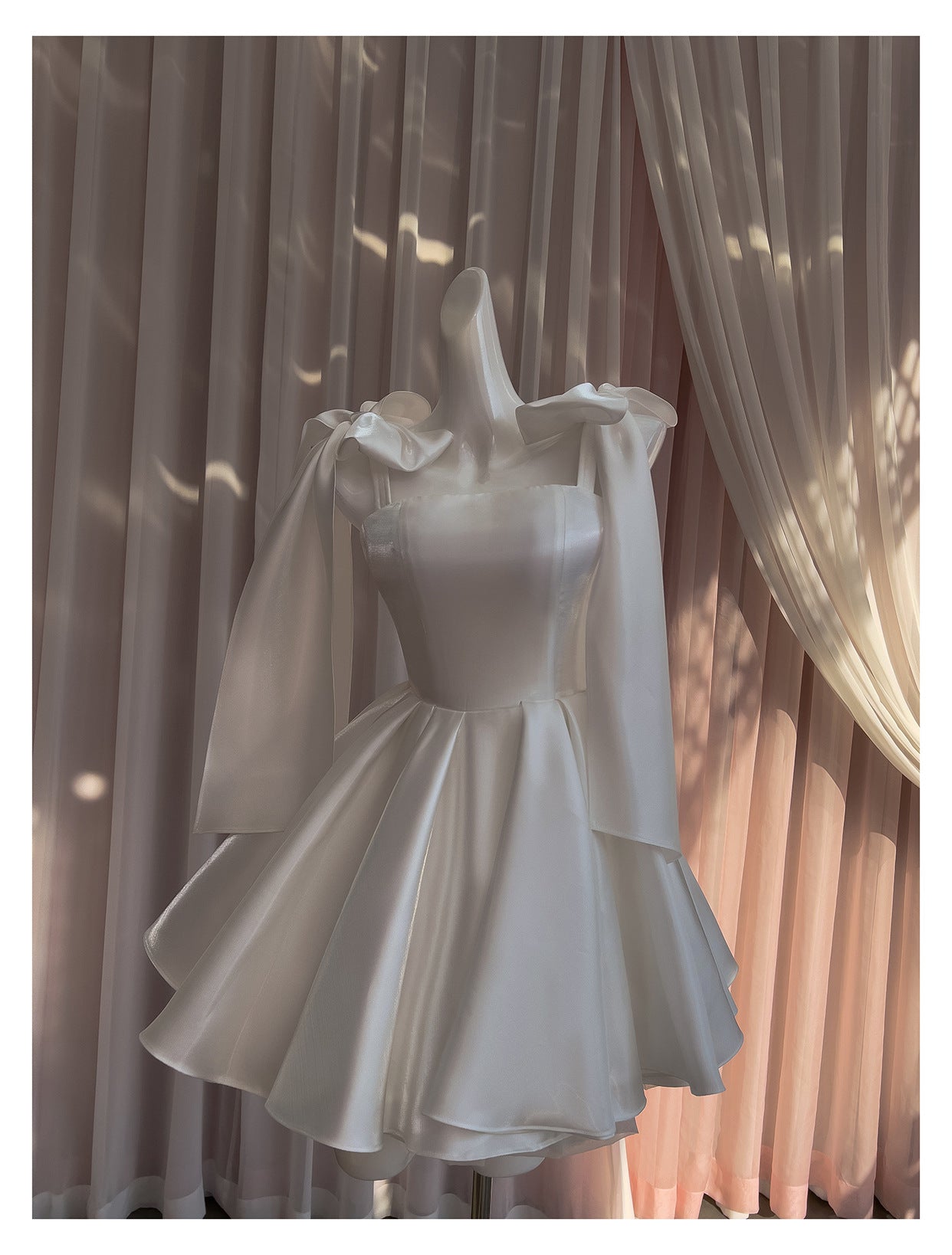 Bow Strapless Dress