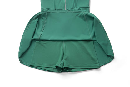sports dress detail close skirt 