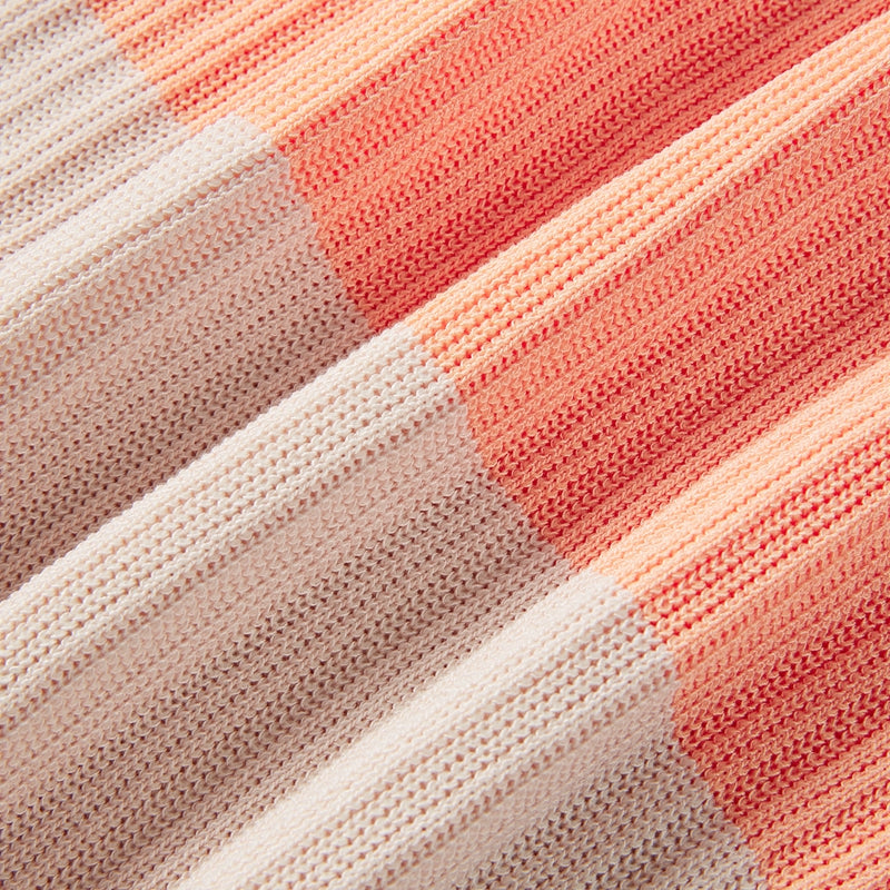 Knitted Striped Dress