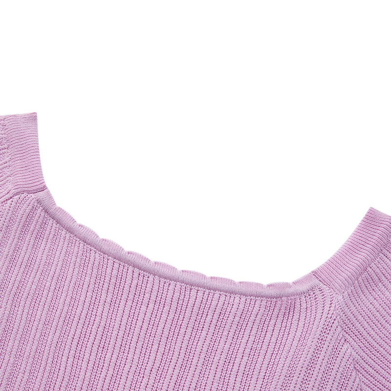 Knitted Striped Dress