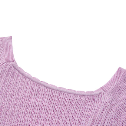 Knitted Striped Dress