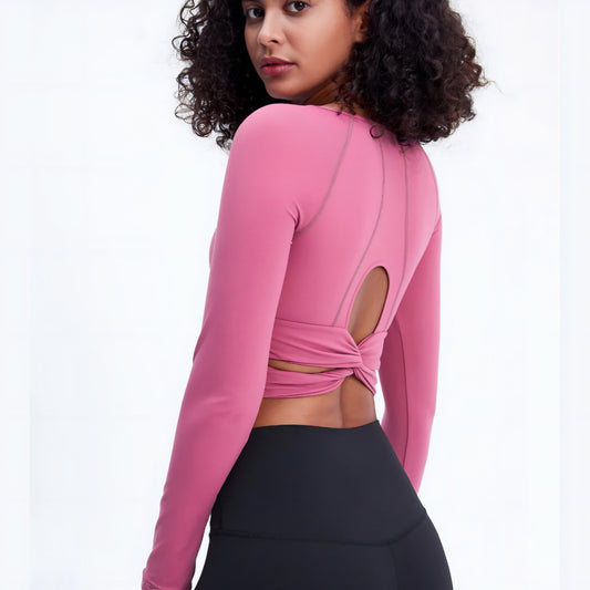 High Stretch Tight-fit Yoga Top